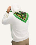 The Green Statement Silk Scarf ENOUGH