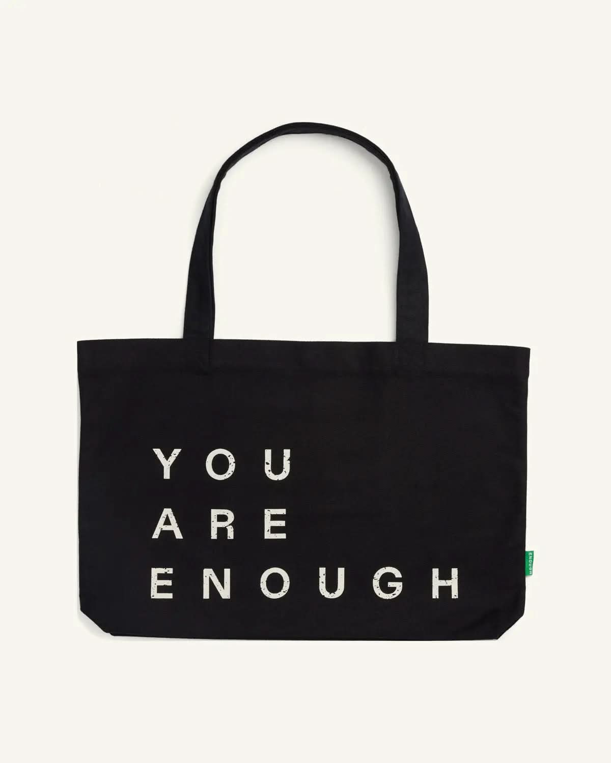 You Are Enough Canvas Tote ENOUGH