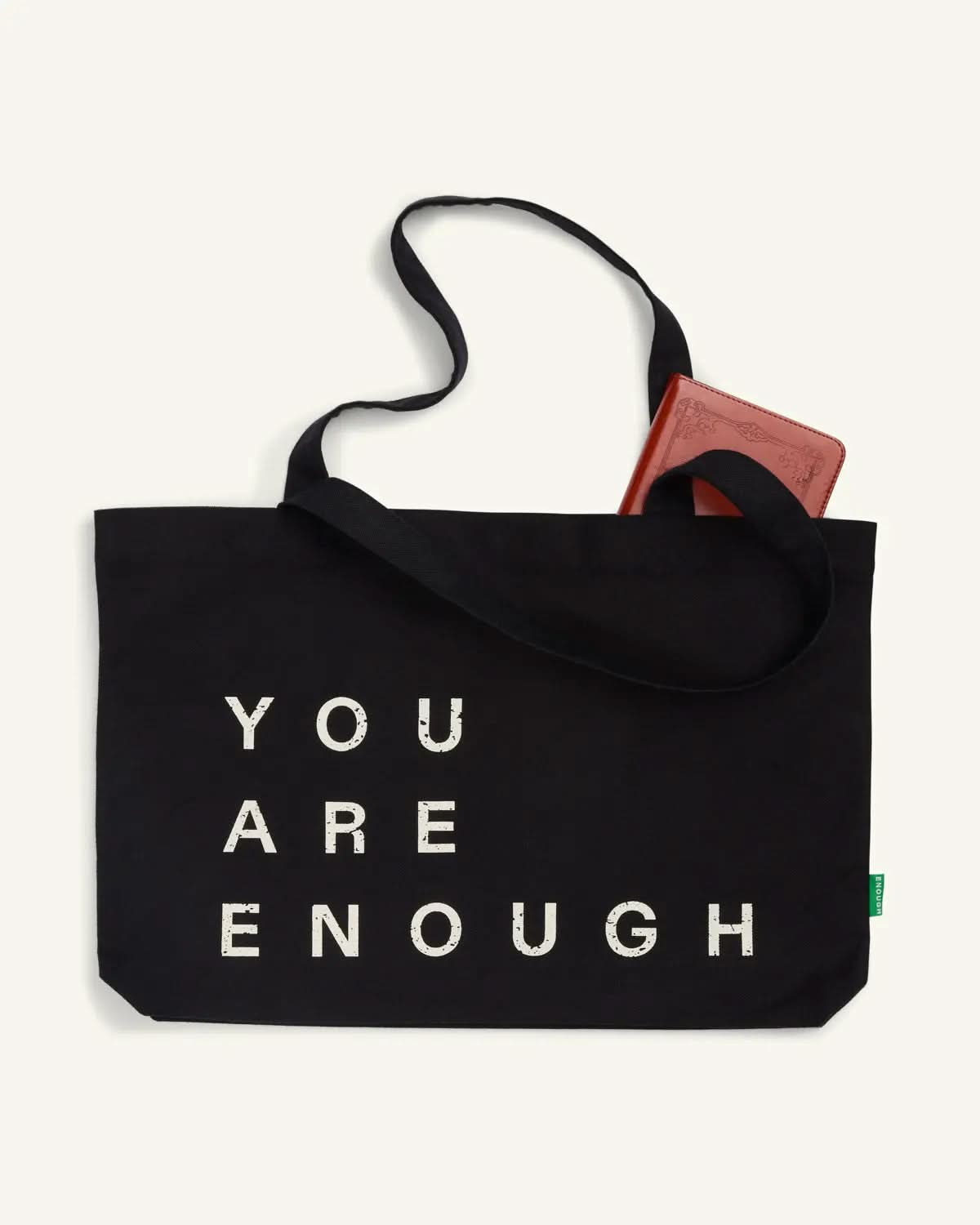 You Are Enough Canvas Tote ENOUGH