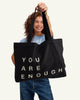 You Are Enough Canvas Tote ENOUGH