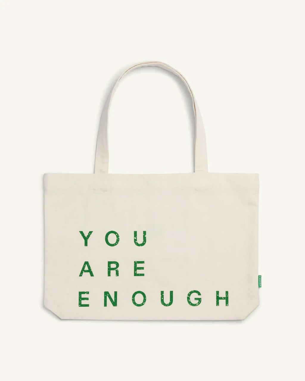 You Are Enough Canvas Tote ENOUGH