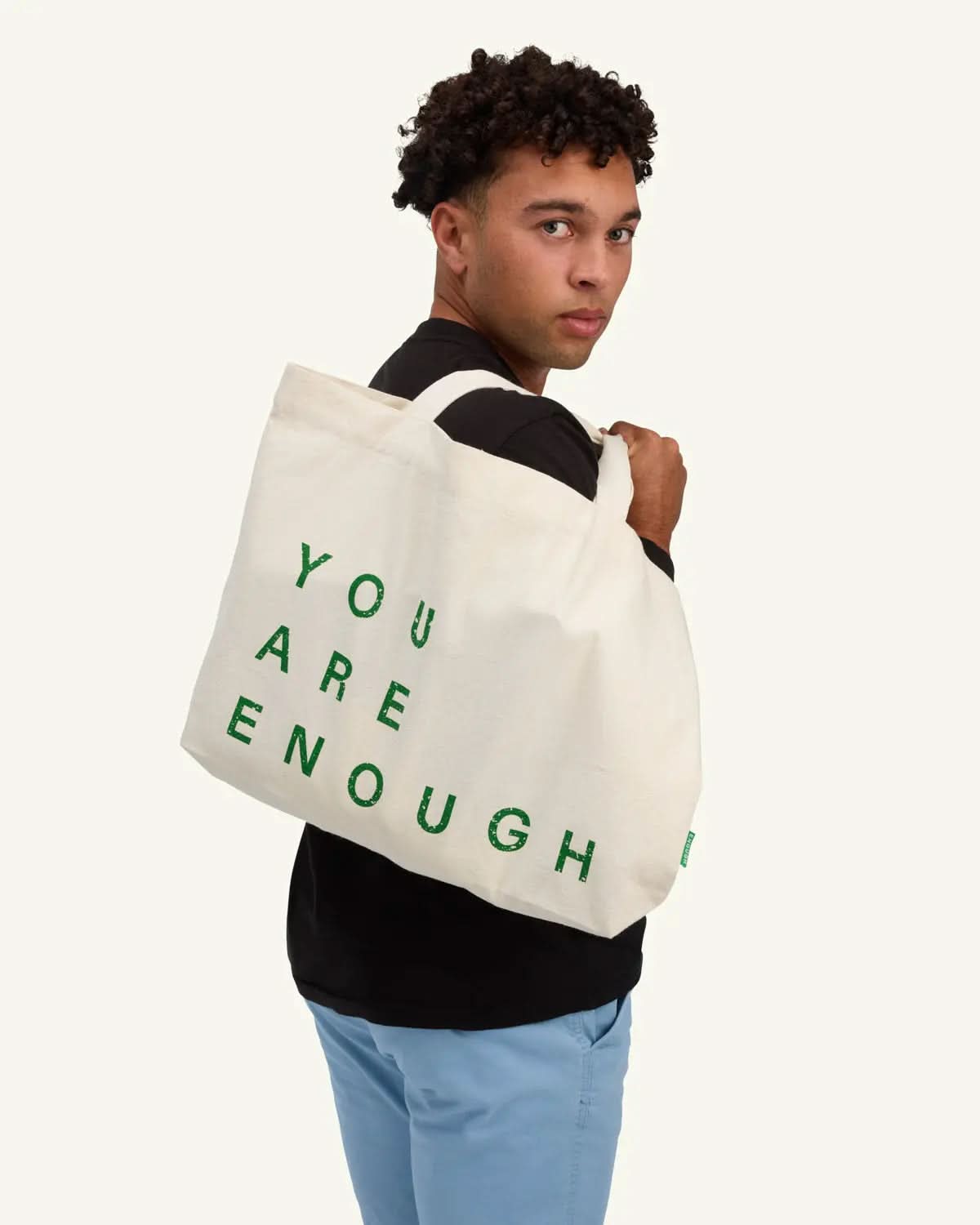 You Are Enough Canvas Tote ENOUGH