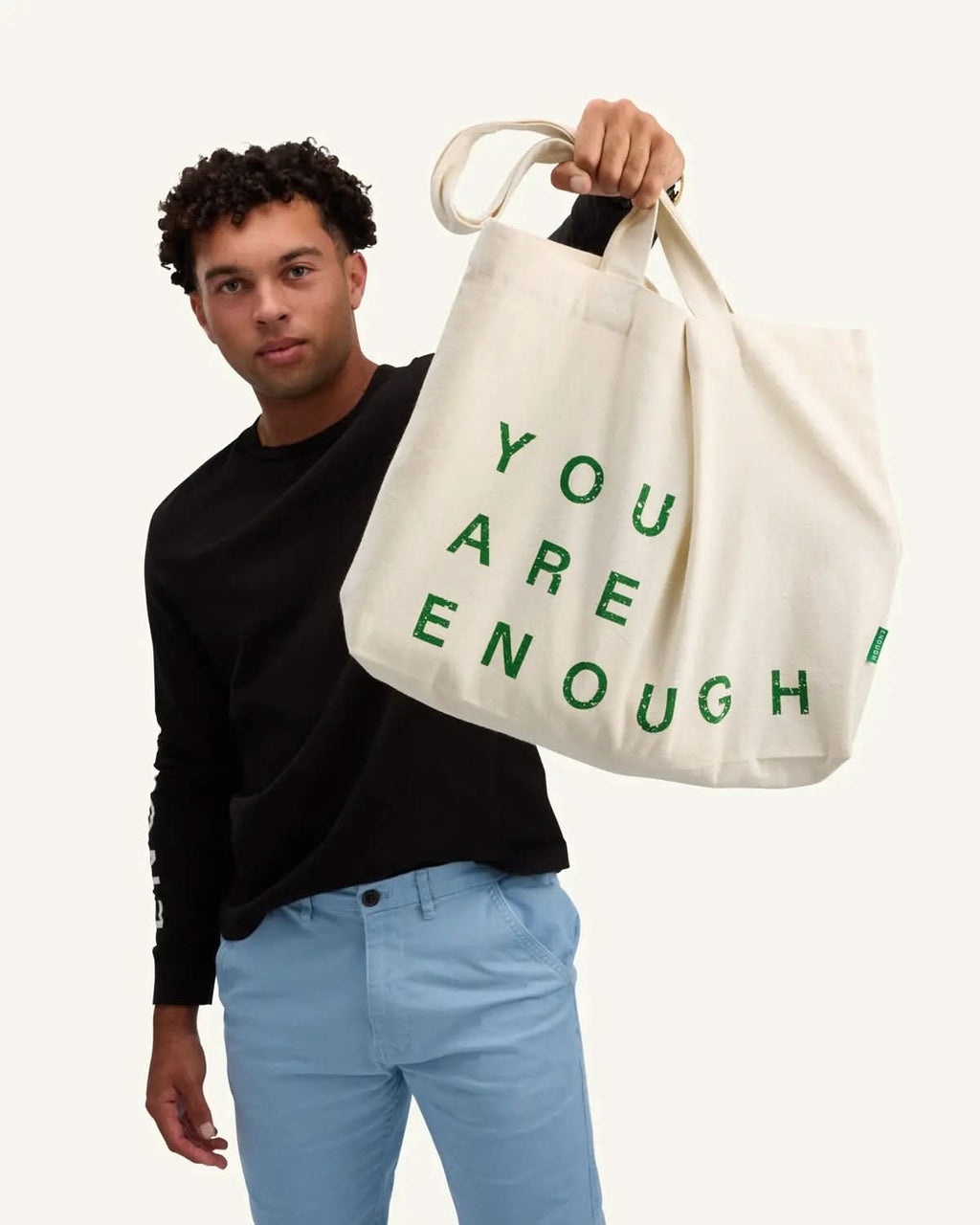 You Are Enough Canvas Tote ENOUGH