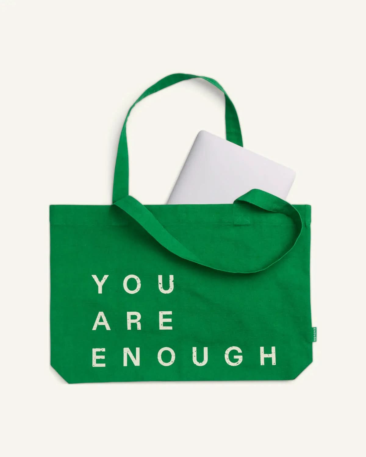You Are Enough Canvas Tote ENOUGH