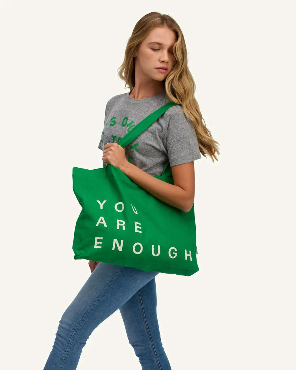 You Are Enough Canvas Tote ENOUGH