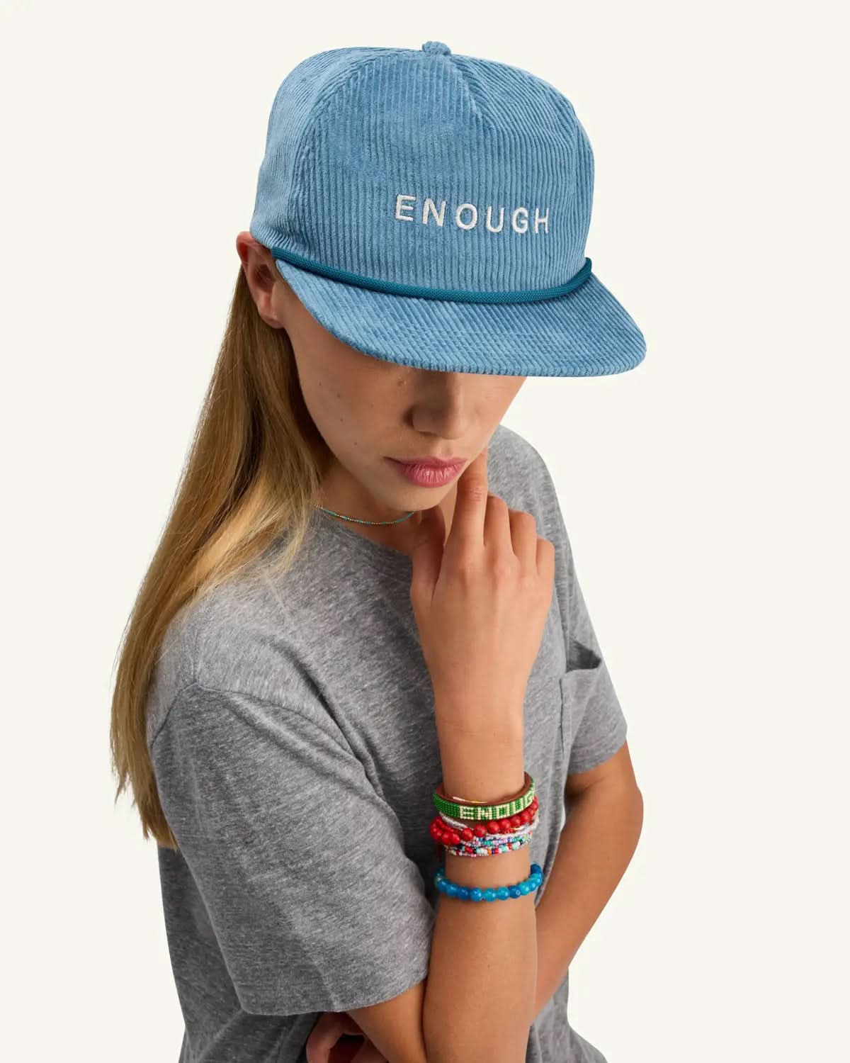 Centered Corduroy Hat ENOUGH