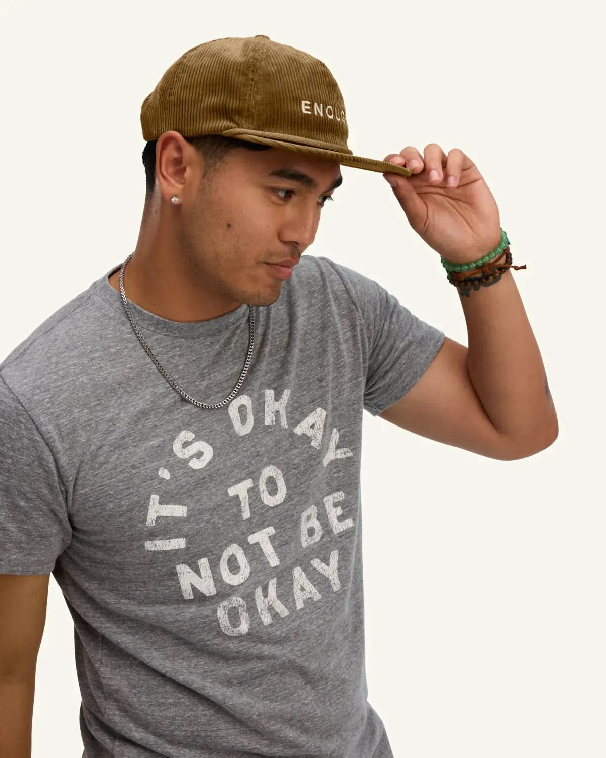Centered Corduroy Hat ENOUGH