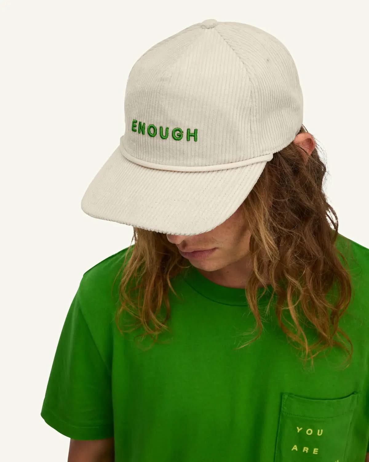 Centered Corduroy Hat ENOUGH