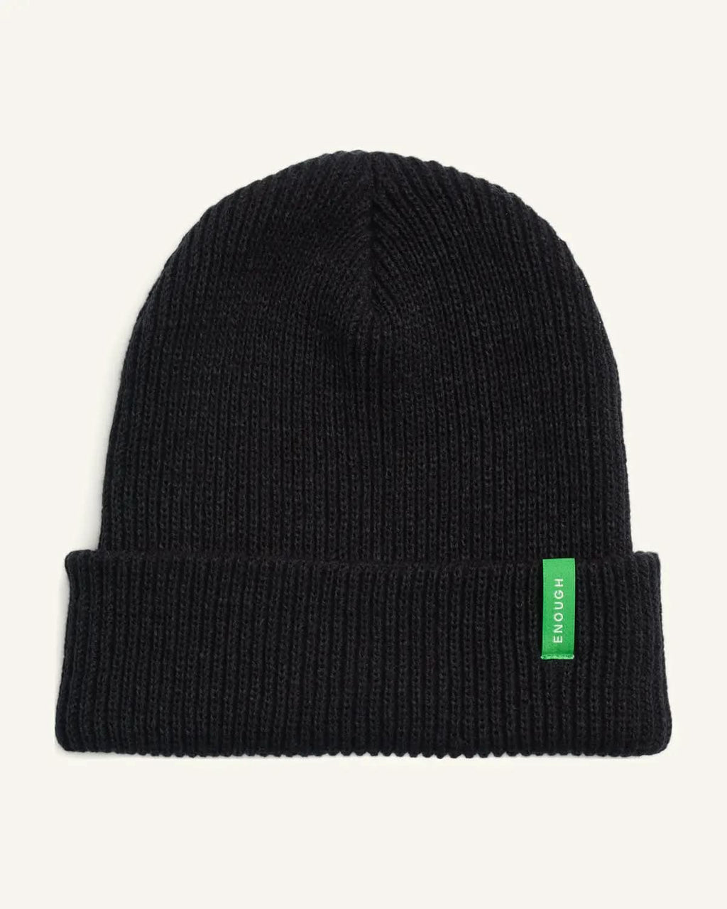 ENOUGH Ribbed Beanie ENOUGH