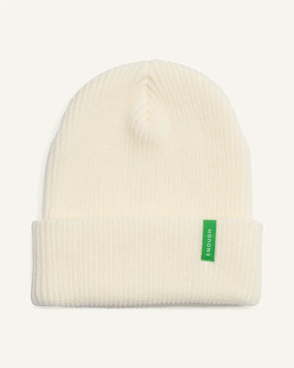 ENOUGH Ribbed Beanie ENOUGH
