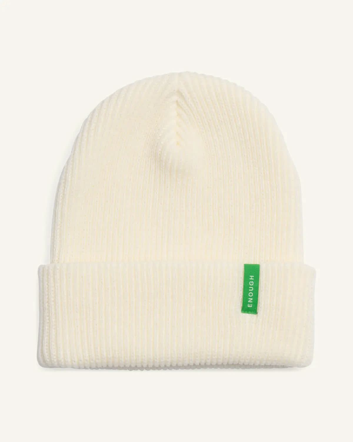 ENOUGH Ribbed Beanie ENOUGH