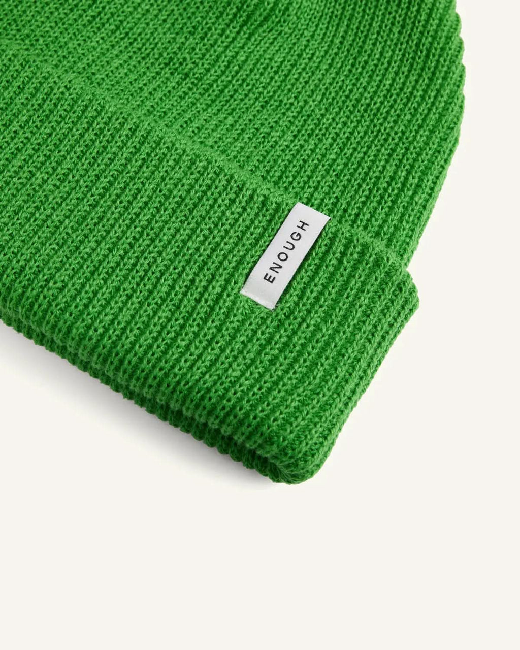 ENOUGH Ribbed Beanie ENOUGH