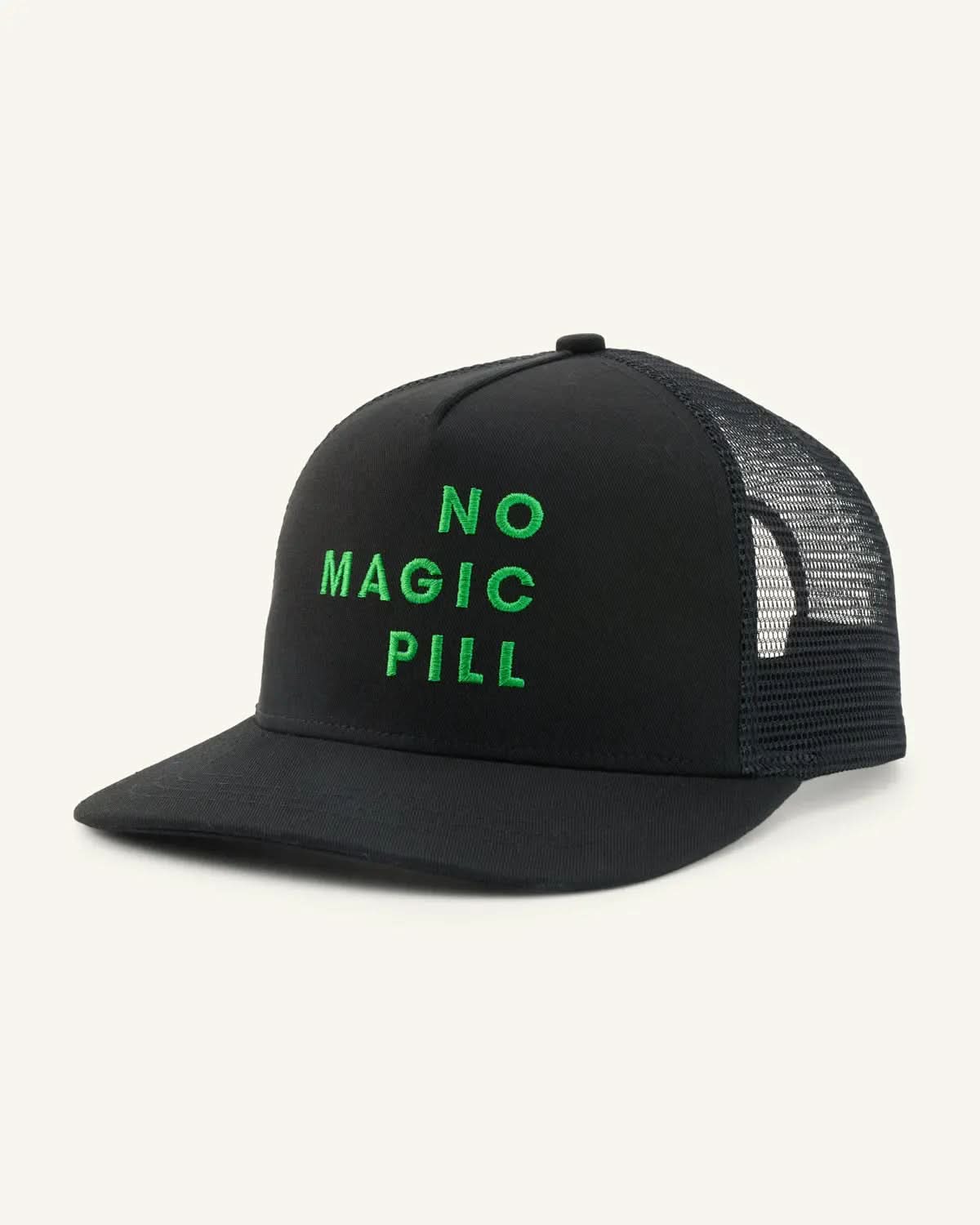 No Magic Pill Canvas Trucker ENOUGH