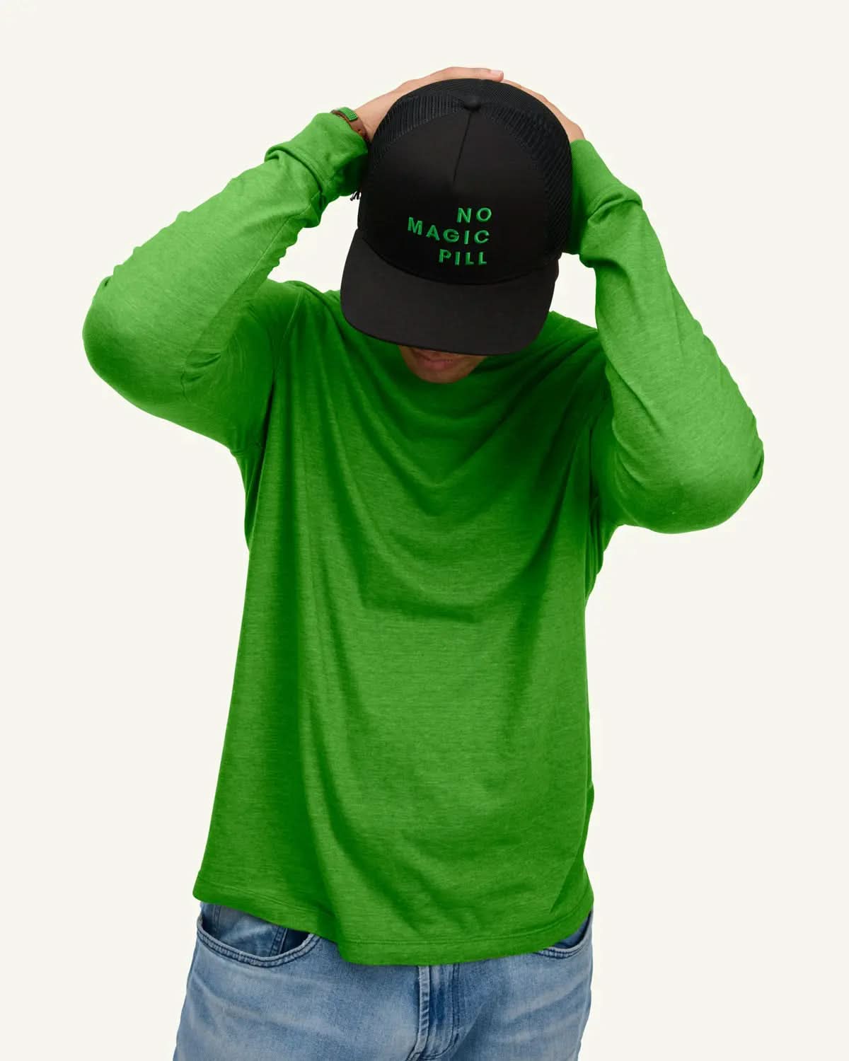 No Magic Pill Canvas Trucker ENOUGH
