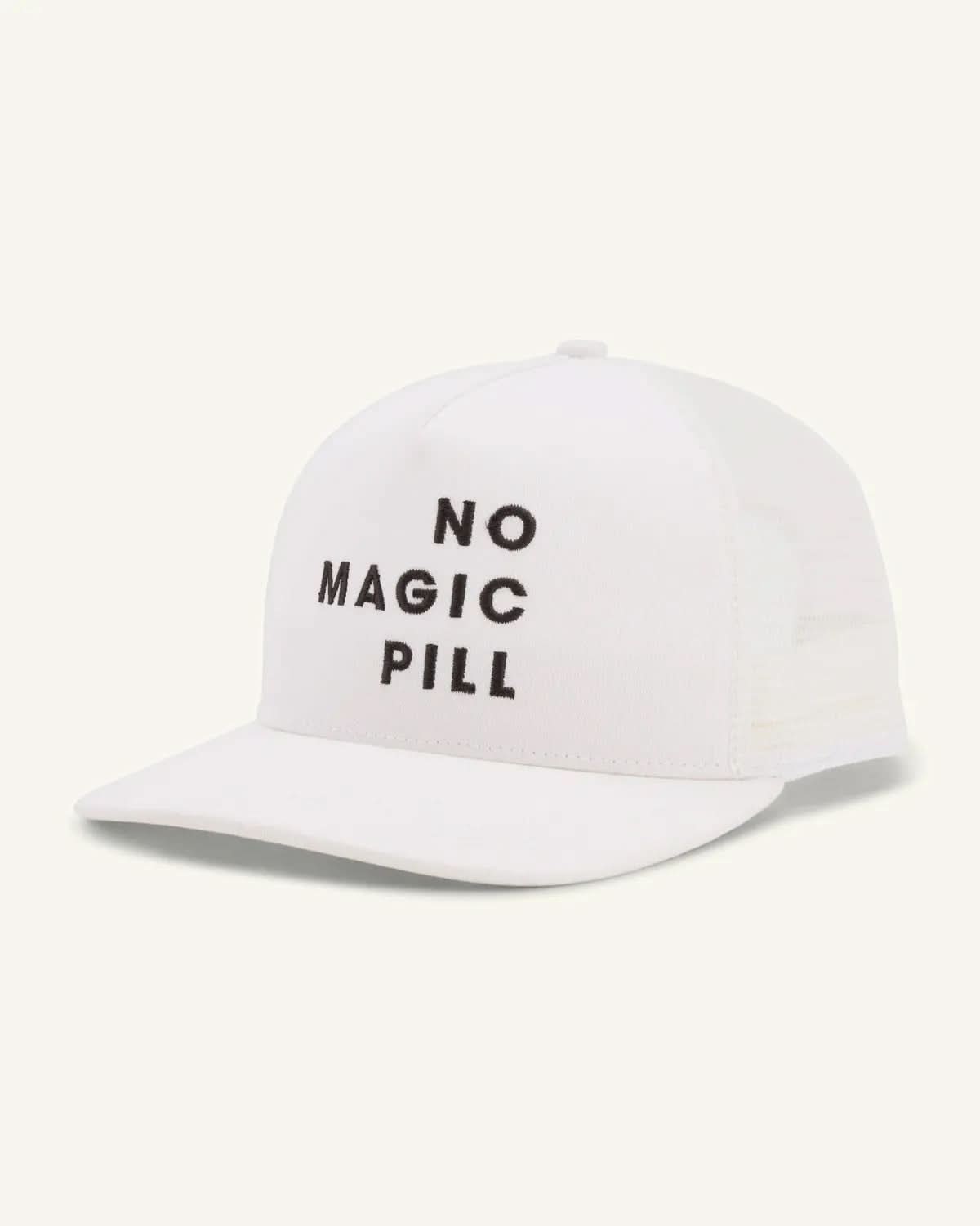 No Magic Pill Canvas Trucker ENOUGH