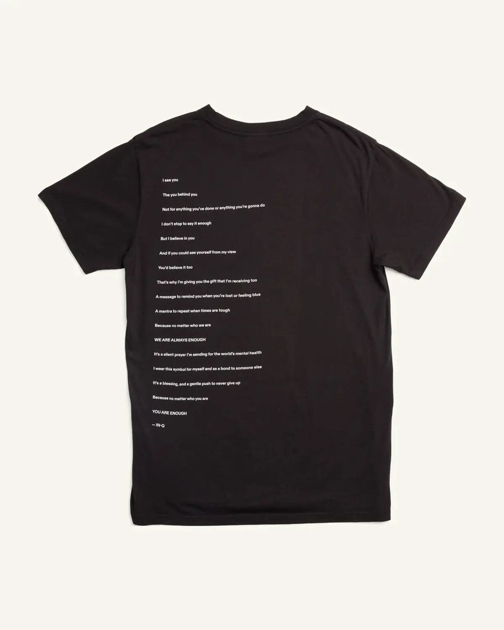 Centered Logo Tee ENOUGH