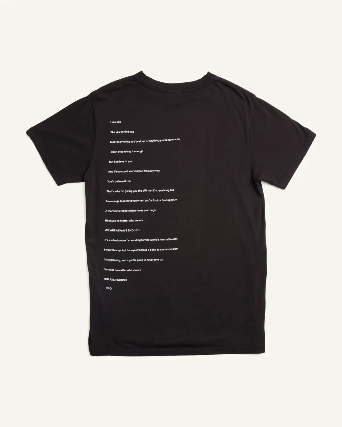 Centered Logo Tee ENOUGH