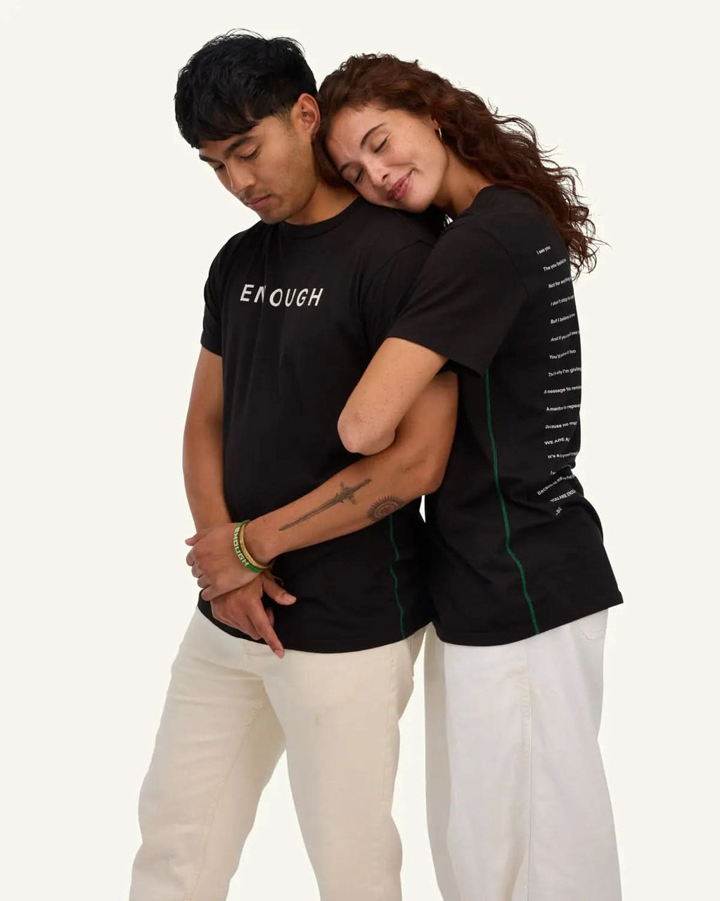 Centered Logo Tee ENOUGH