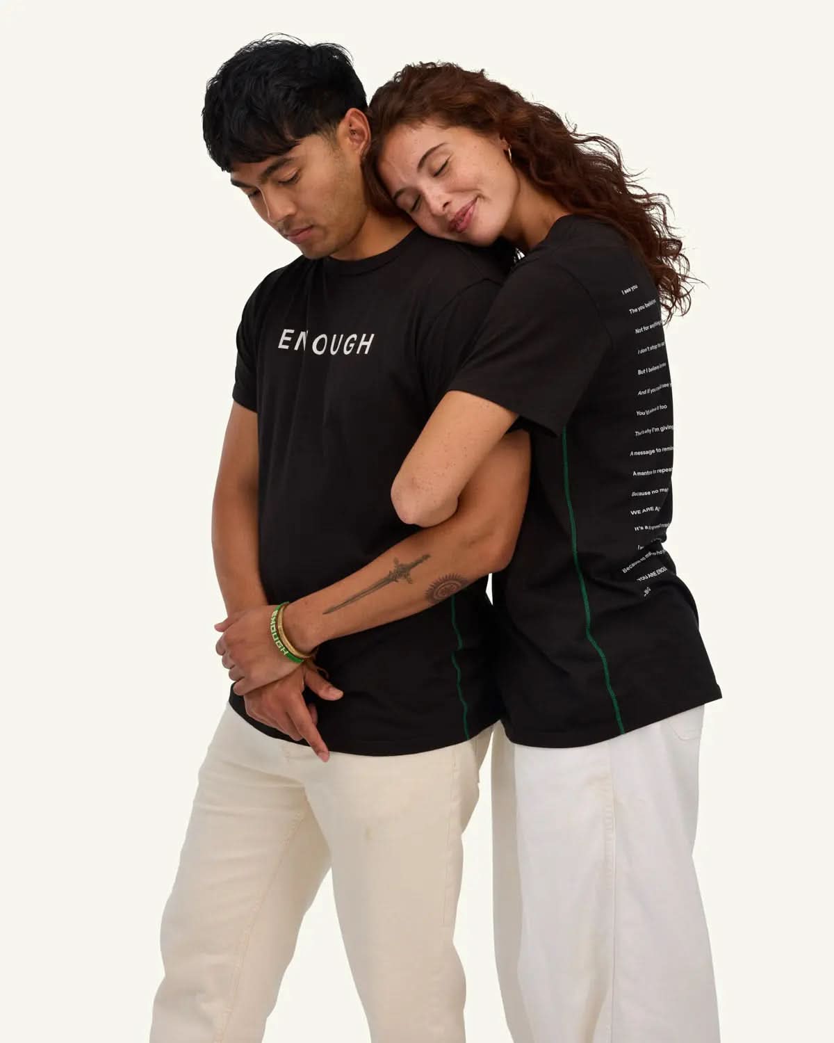 Centered Logo Tee ENOUGH