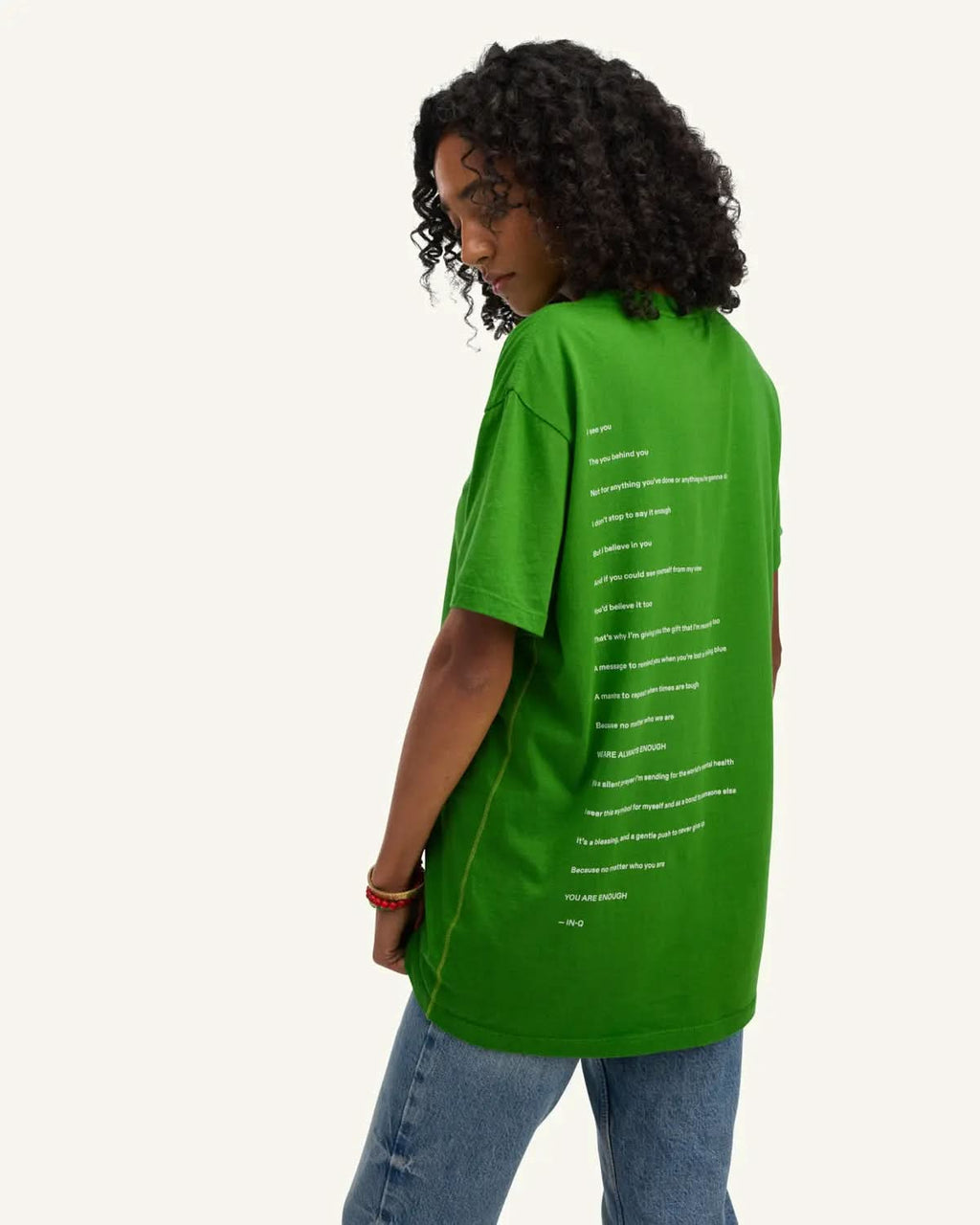 Centered Logo Tee ENOUGH