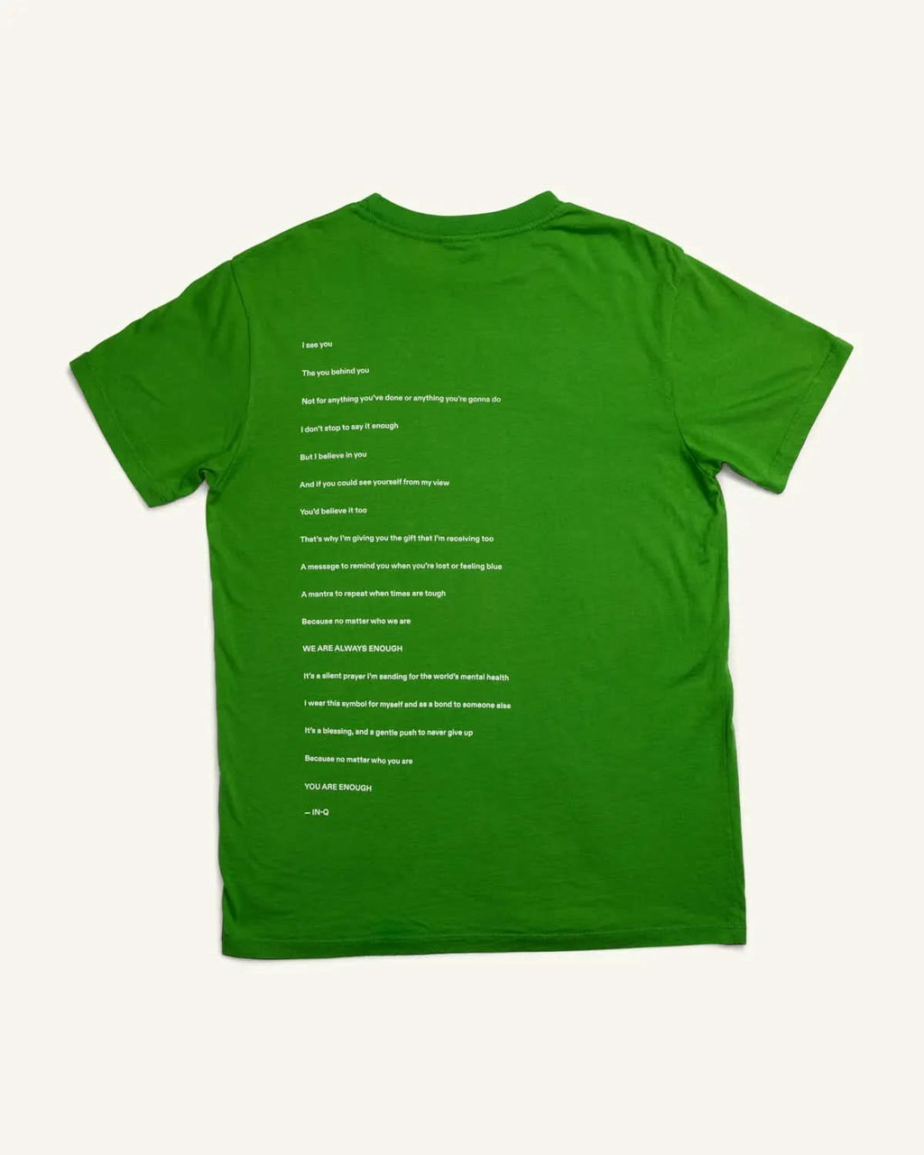 Centered Logo Tee ENOUGH