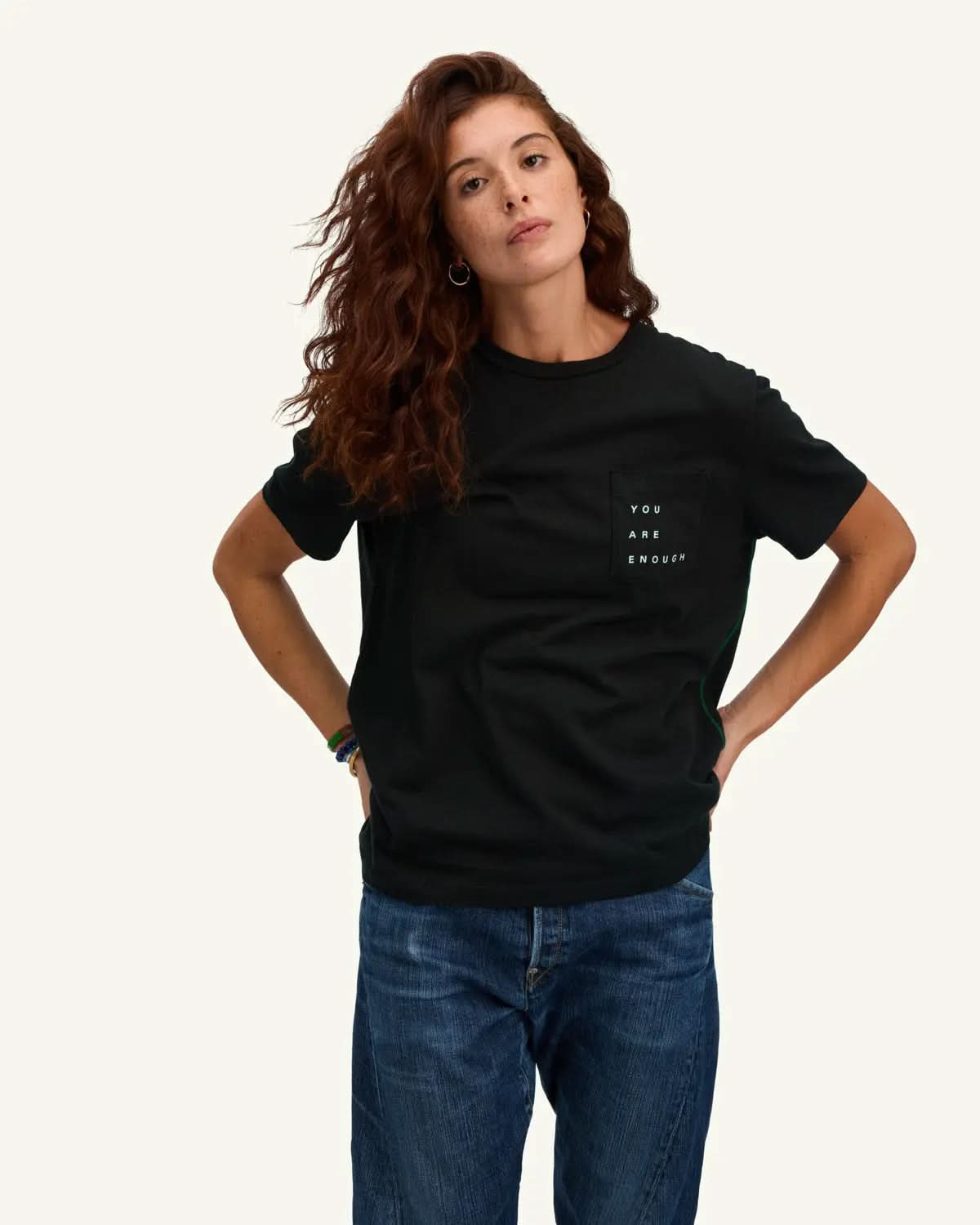 Pocket Mantra Tee ENOUGH