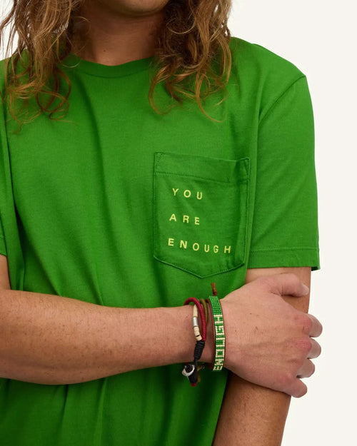 Pocket Mantra Tee ENOUGH