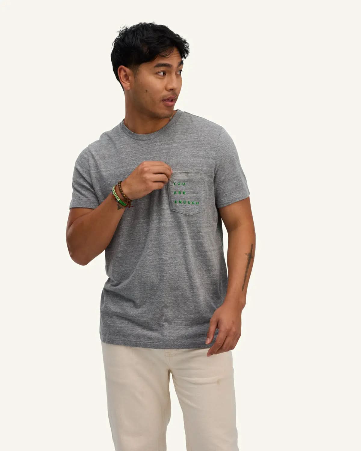Pocket Mantra Tee ENOUGH