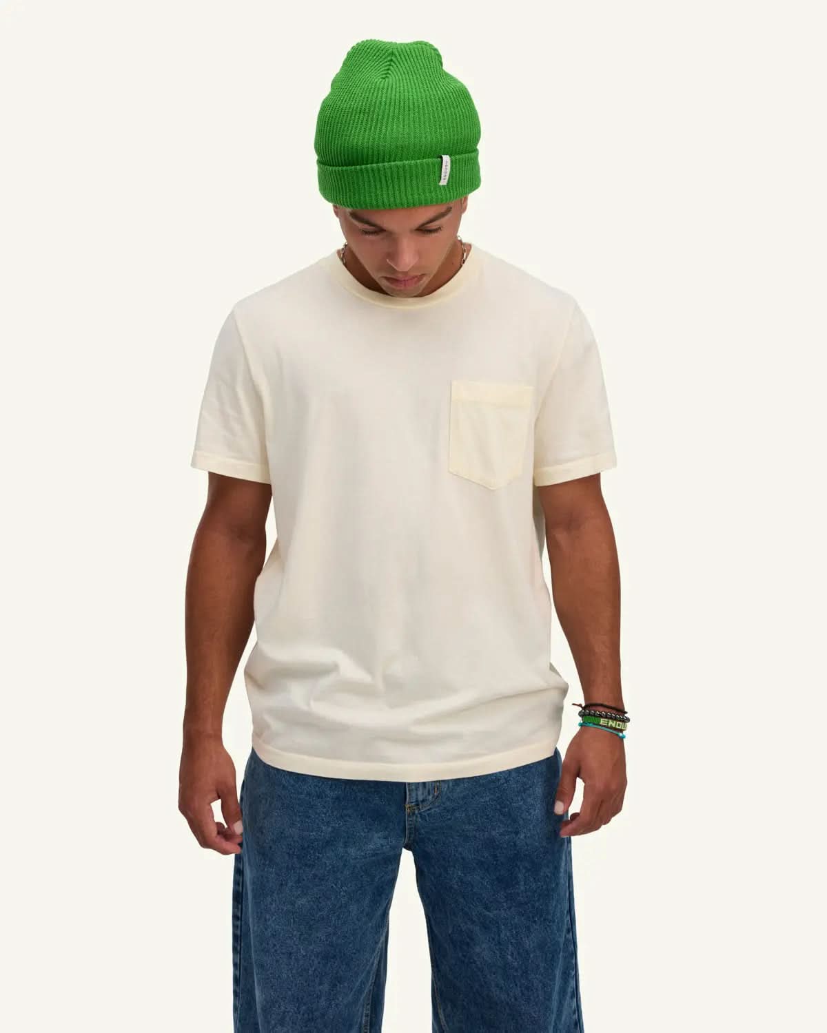 ENOUGH Ribbed Beanie ENOUGH