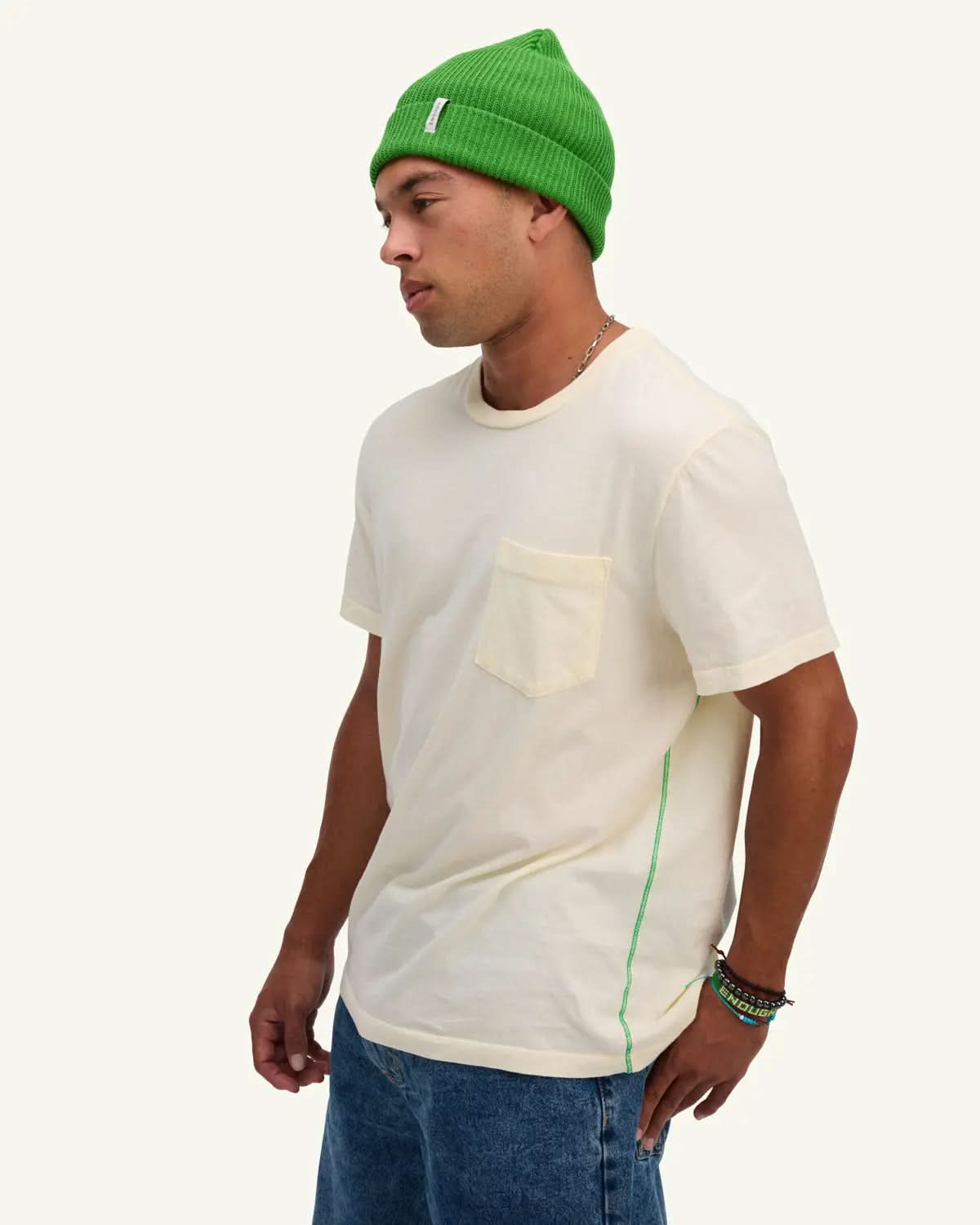ENOUGH Ribbed Beanie ENOUGH
