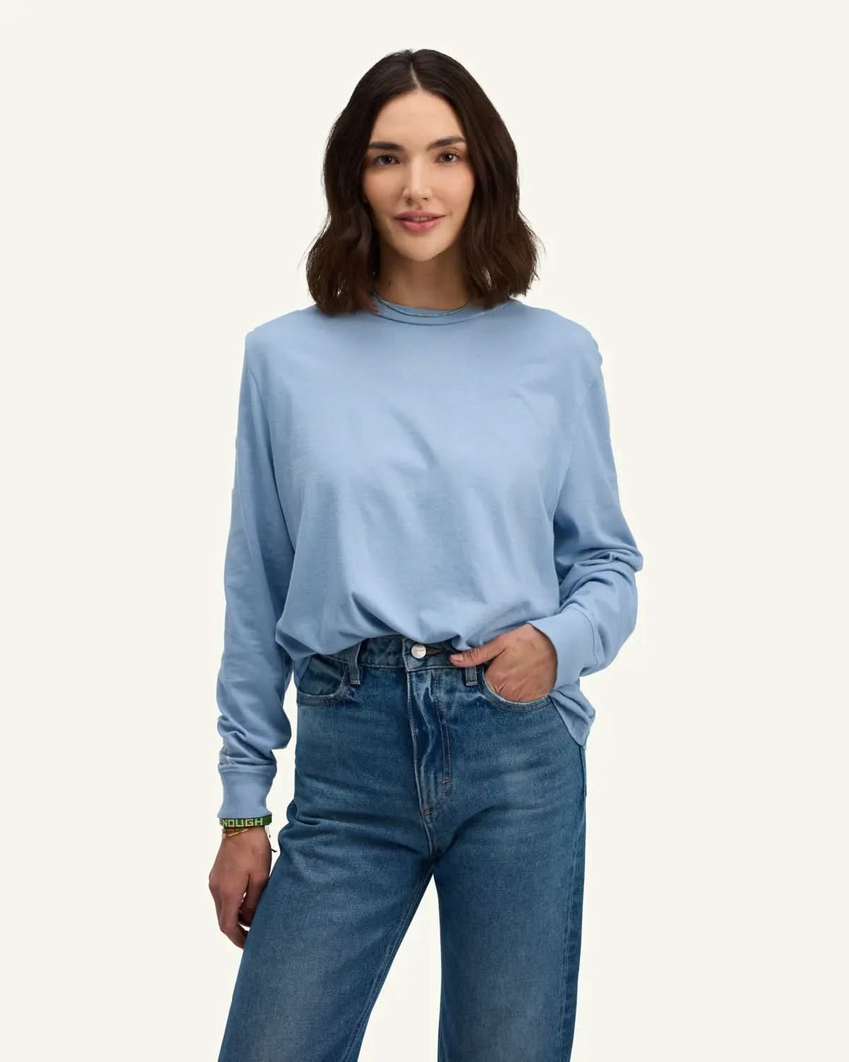 Backstory Long Sleeve Tee ENOUGH