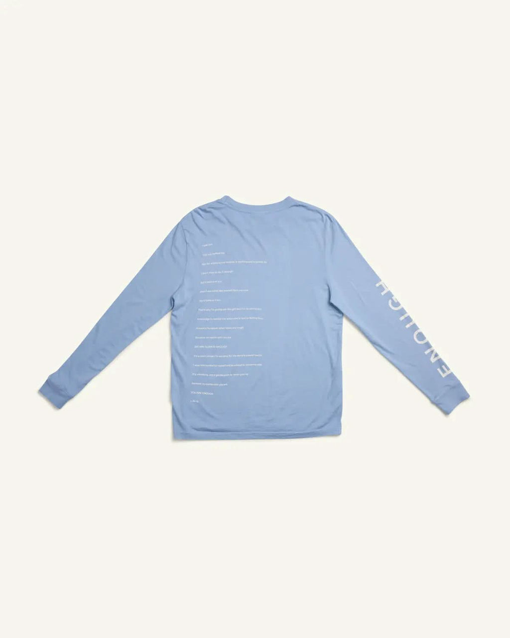 Backstory Long Sleeve Tee ENOUGH