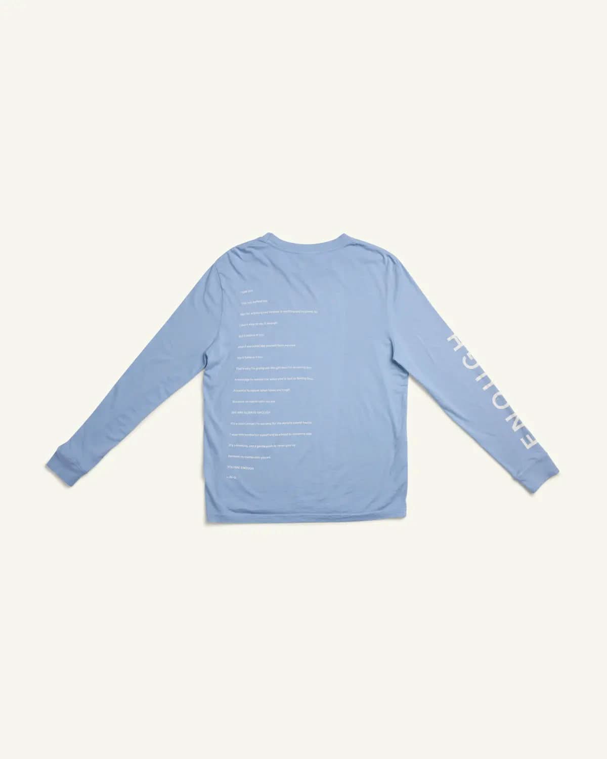 Backstory Long Sleeve Tee ENOUGH