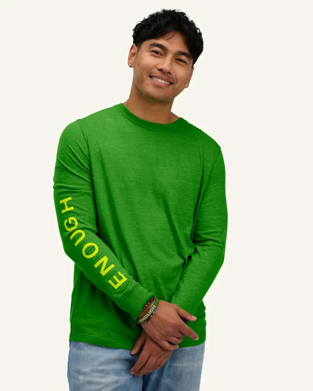 Backstory Long Sleeve Tee ENOUGH