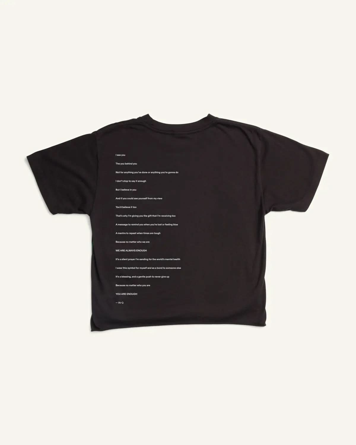 Side Note Relaxed Fit Charlie Tee ENOUGH