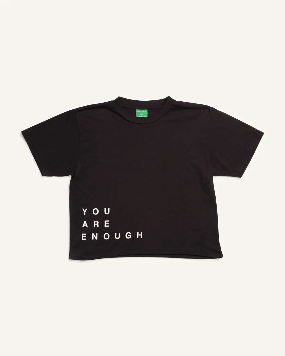 Side Note Relaxed Fit Charlie Tee ENOUGH