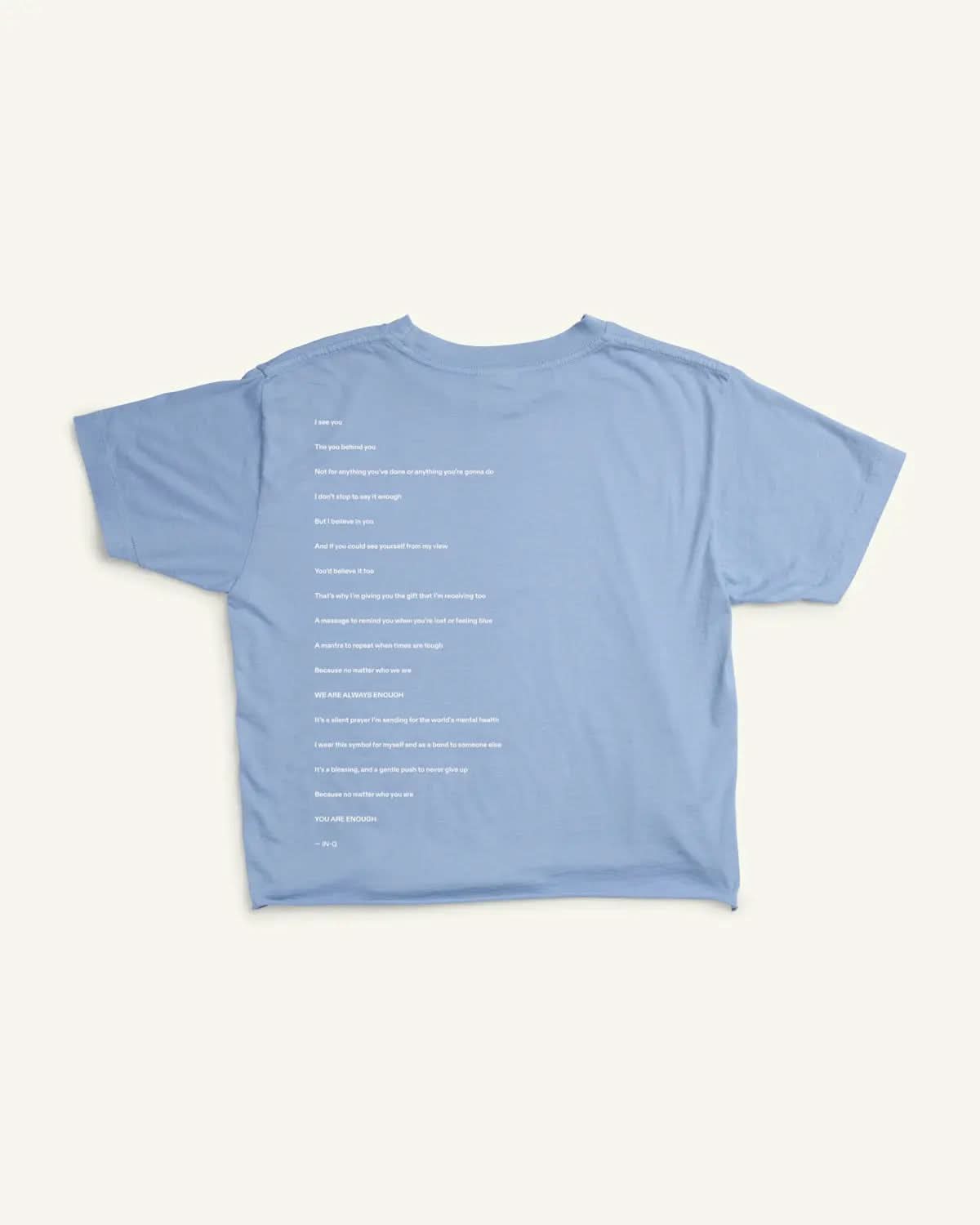 Side Note Relaxed Fit Charlie Tee ENOUGH