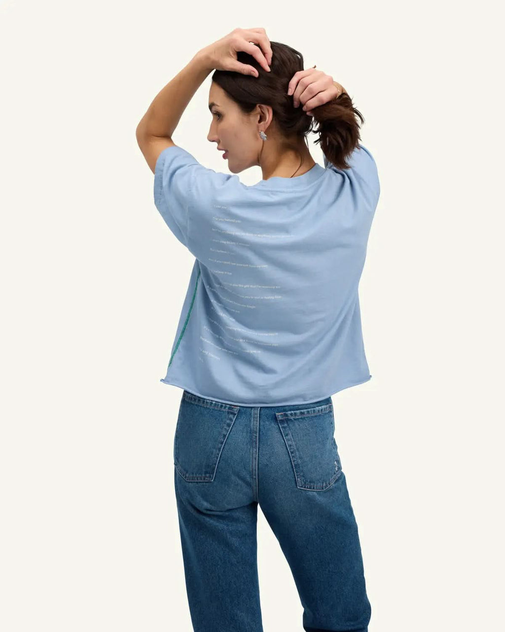 Side Note Relaxed Fit Charlie Tee ENOUGH