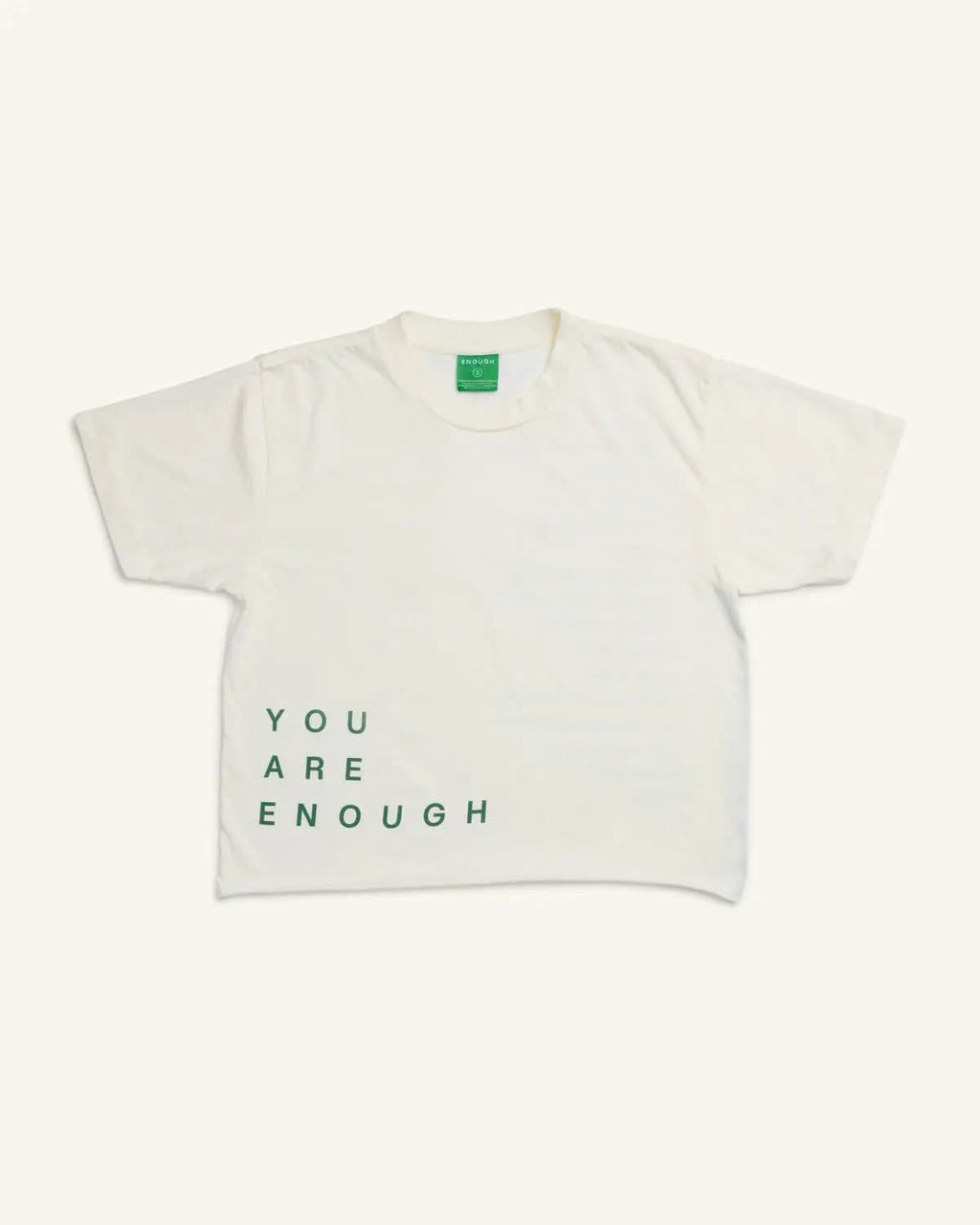 Side Note Relaxed Fit Charlie Tee ENOUGH