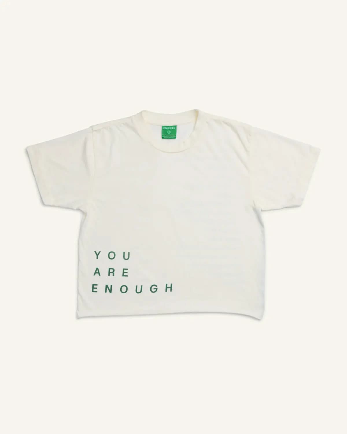Side Note Relaxed Fit Charlie Tee ENOUGH