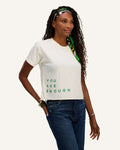Side Note Relaxed Fit Charlie Tee ENOUGH