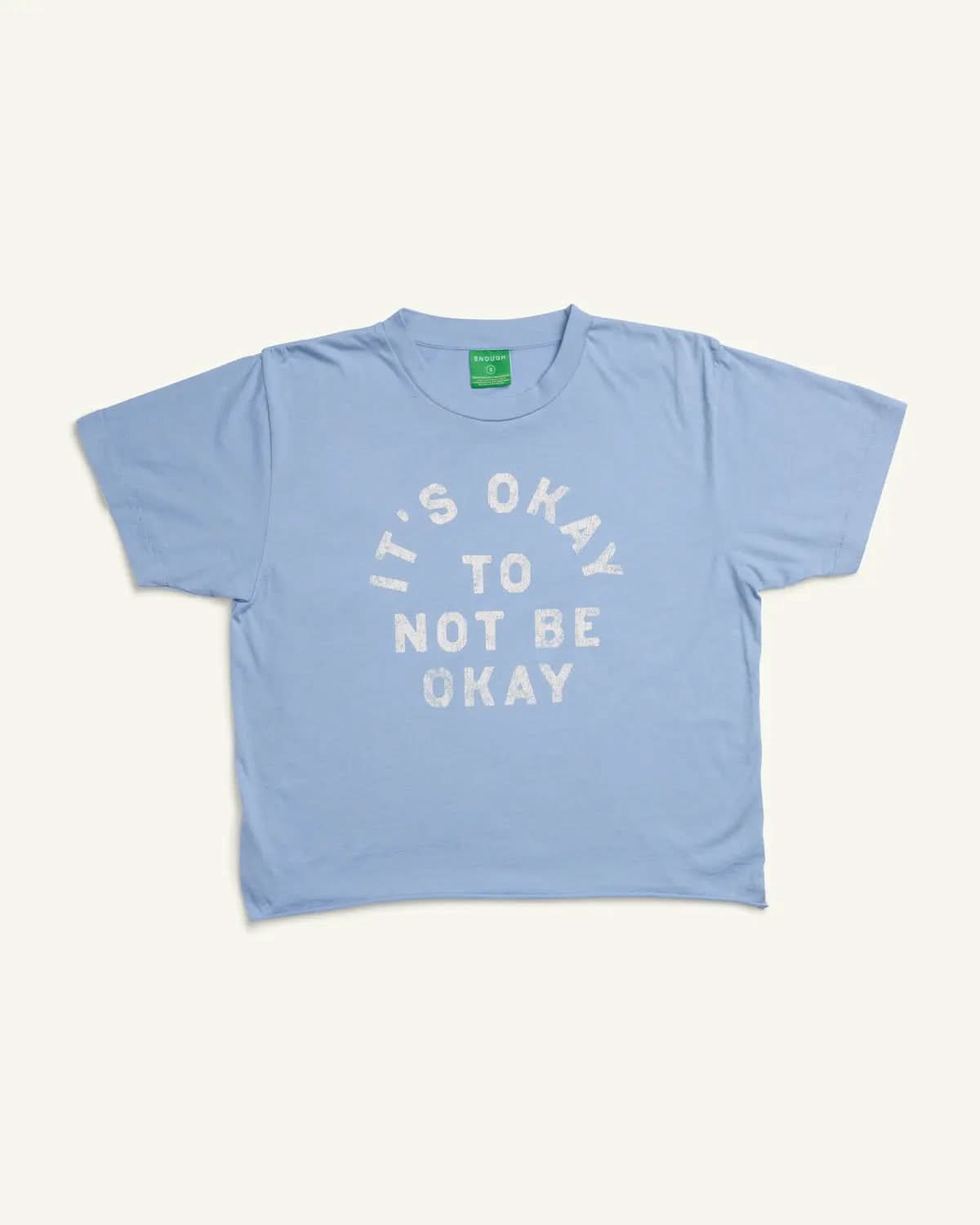 It's Okay Relaxed Fit Charlie Tee ENOUGH
