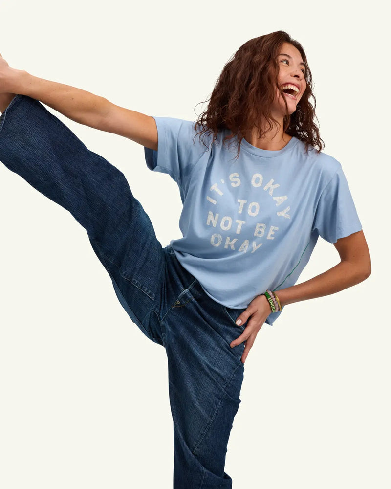 It's Okay Relaxed Fit Charlie Tee