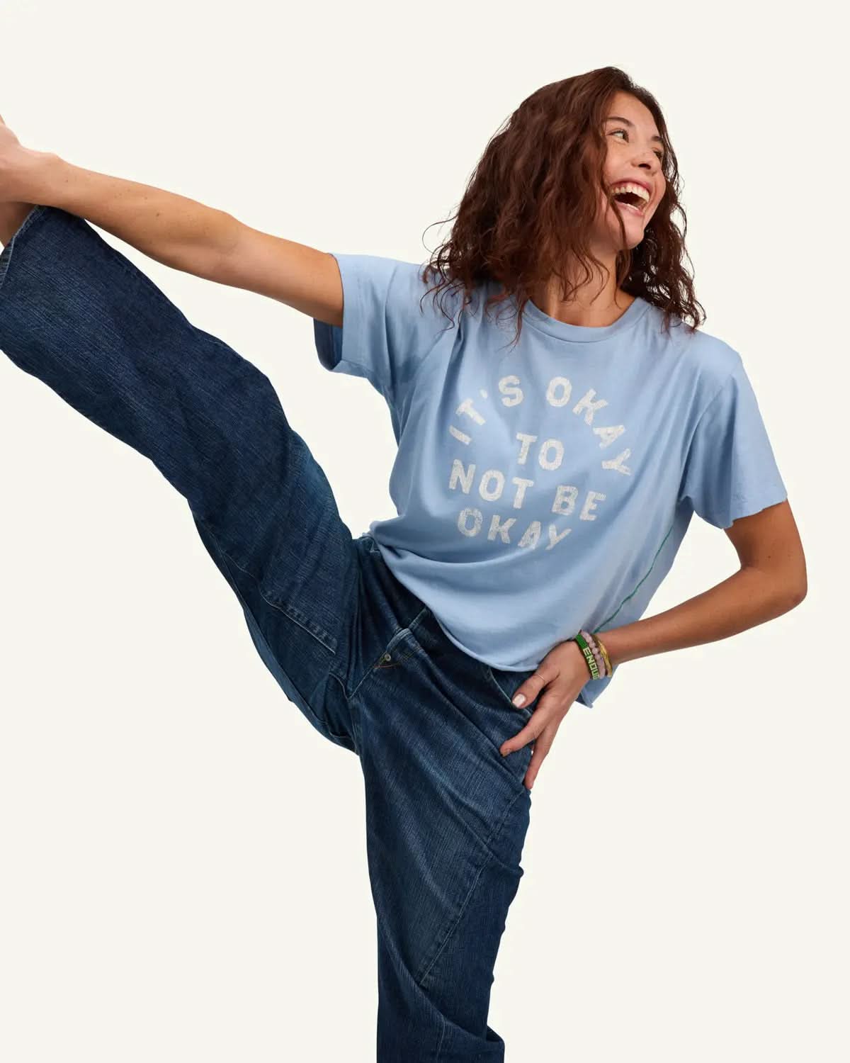 It's Okay Relaxed Fit Charlie Tee ENOUGH