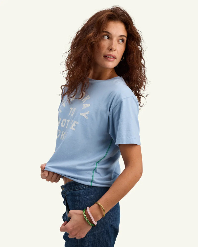 It's Okay Relaxed Fit Charlie Tee