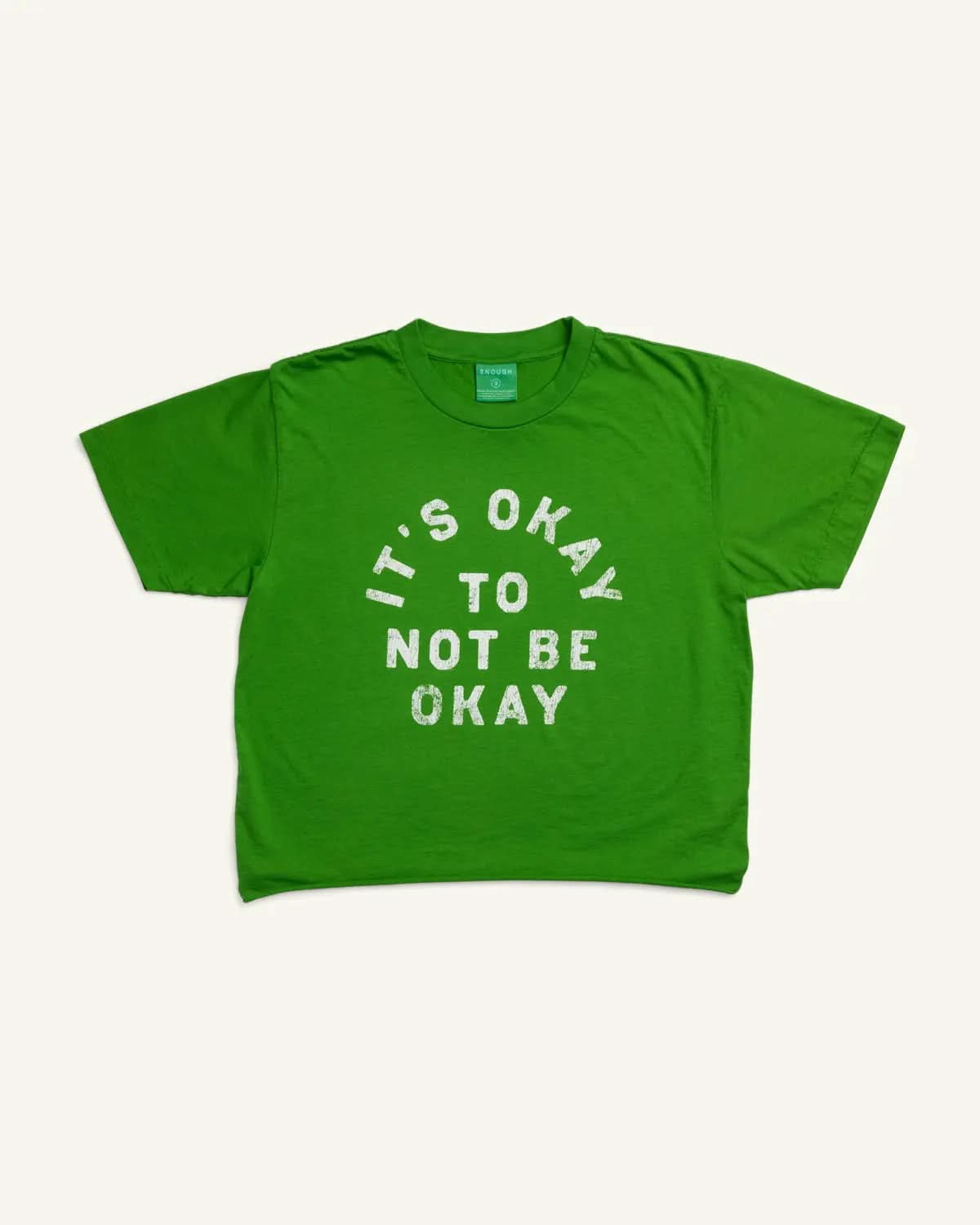 It's Okay Relaxed Fit Charlie Tee ENOUGH
