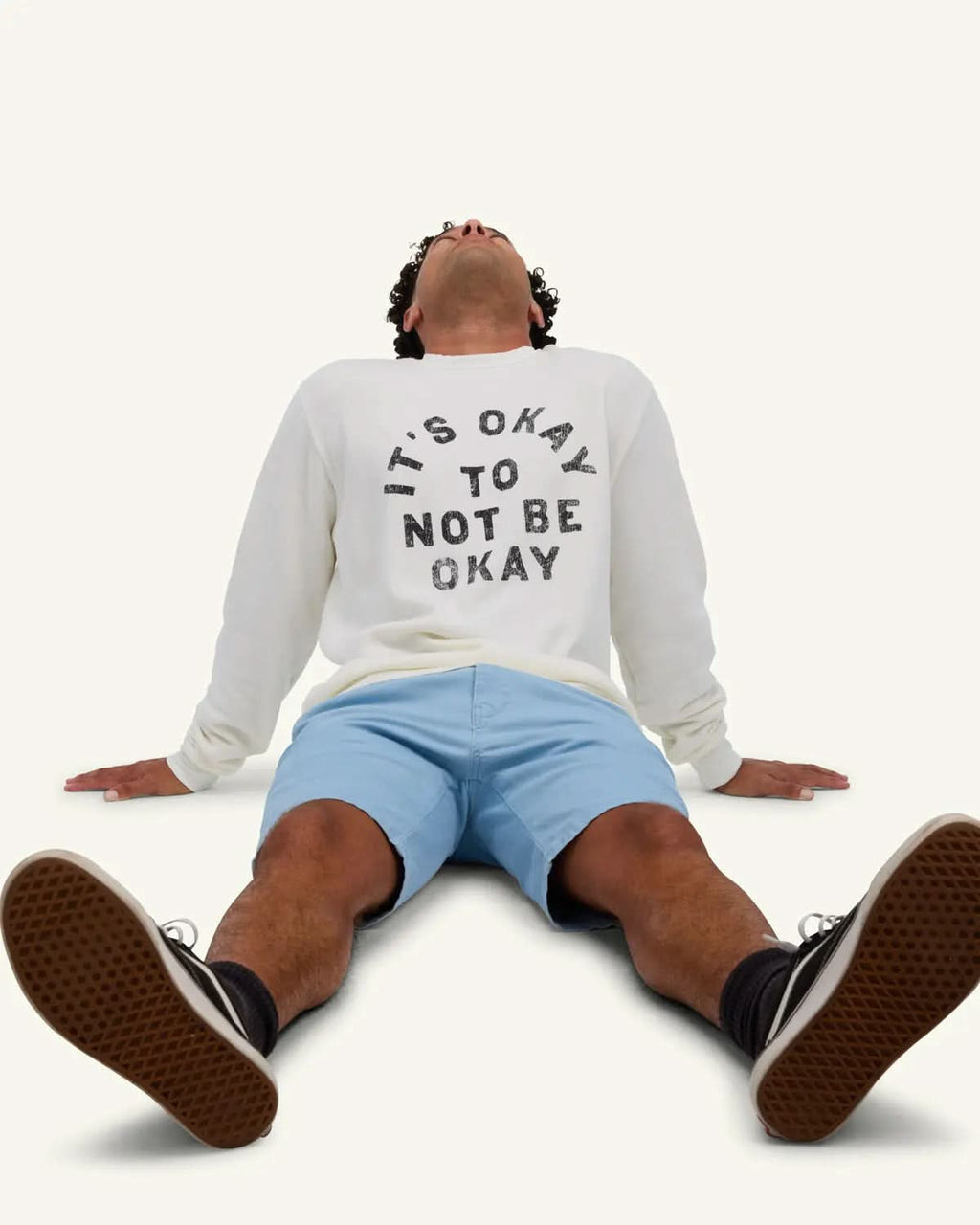 It's Okay Crew Sweatshirt ENOUGH