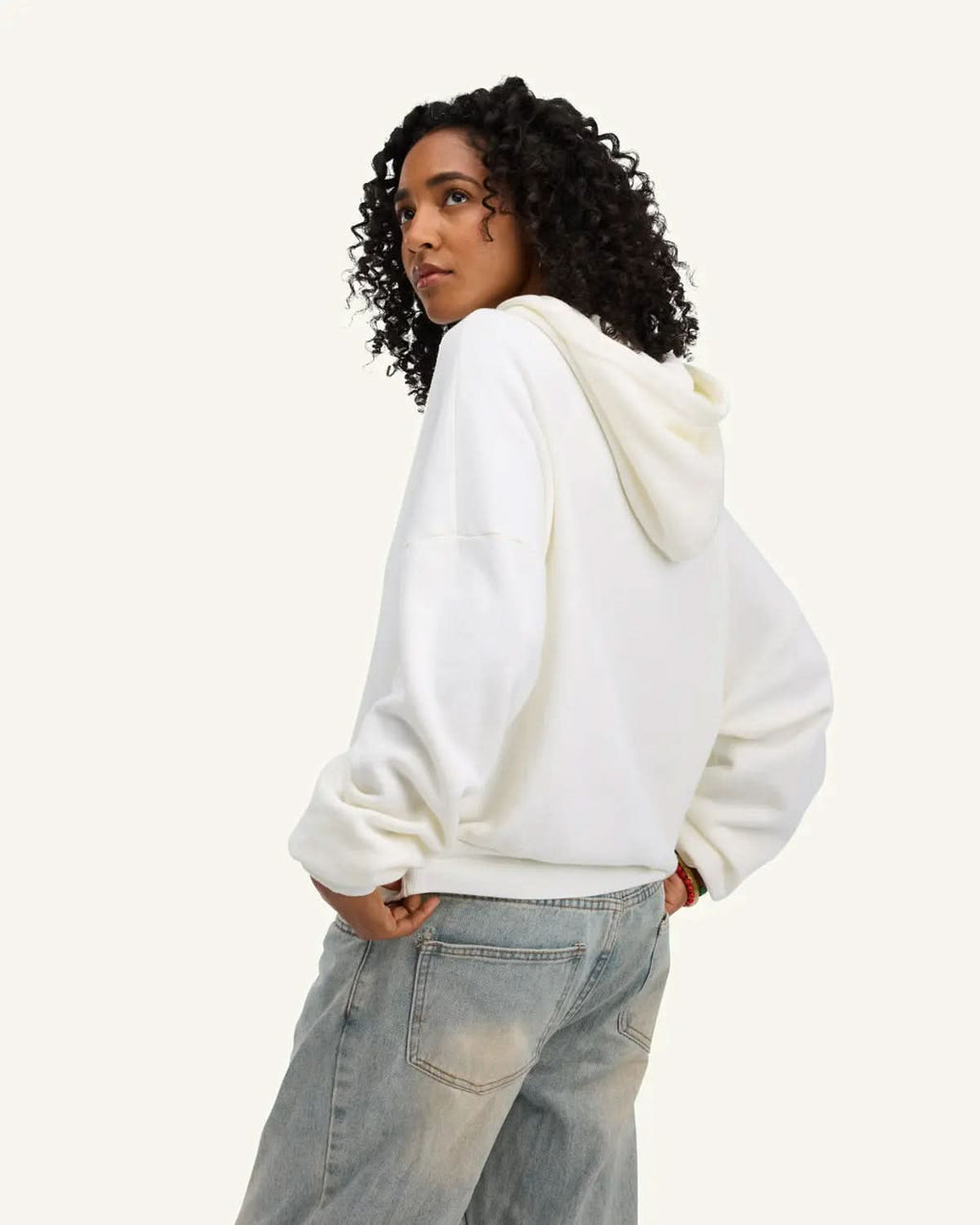 It's Okay Drop Shoulder Cropped Hoodie ENOUGH