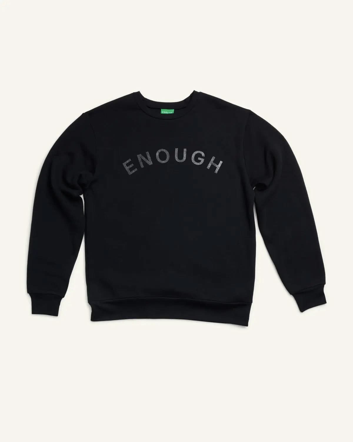 Collegiate Classic Crew Sweatshirt ENOUGH