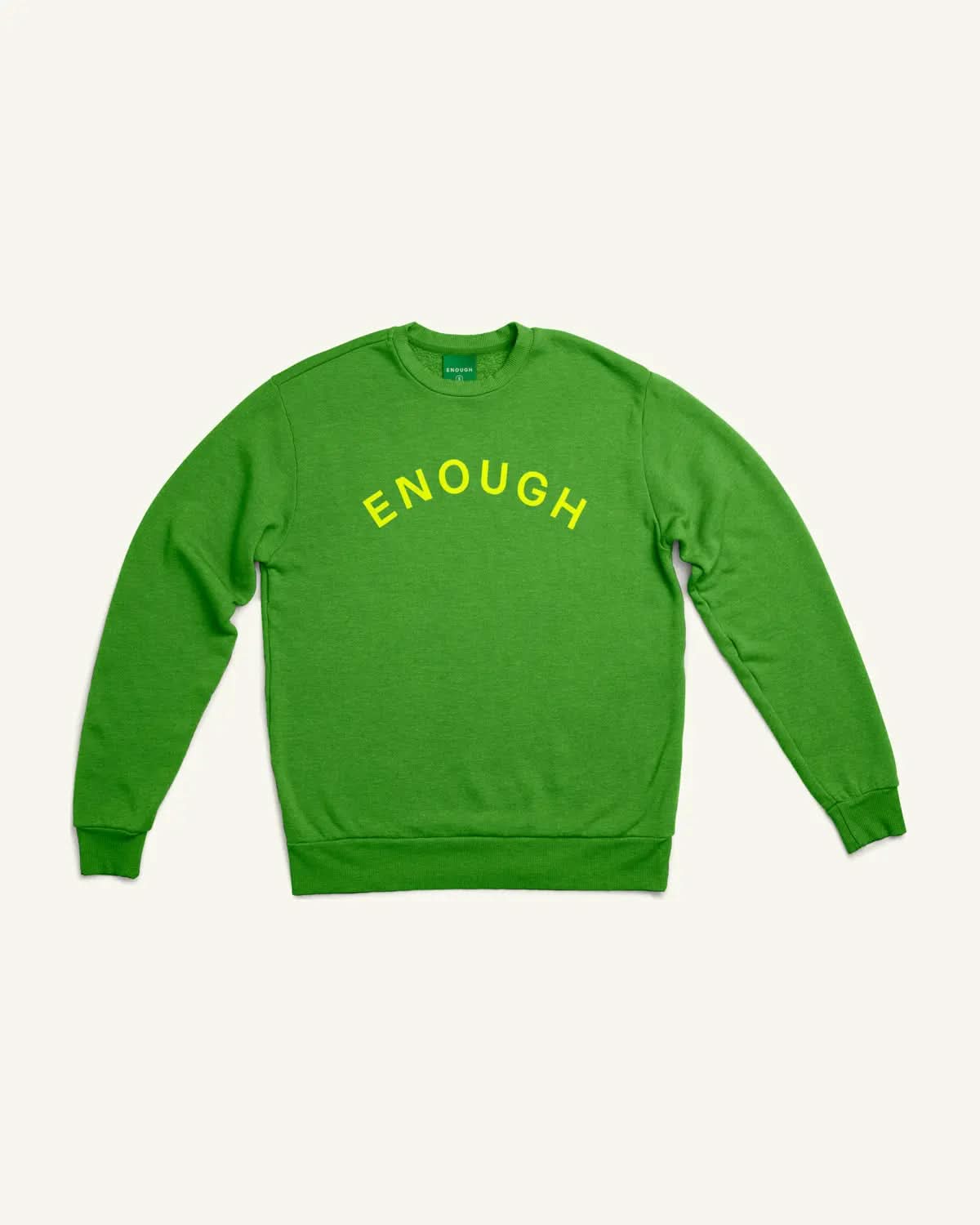 Collegiate Classic Crew Sweatshirt ENOUGH